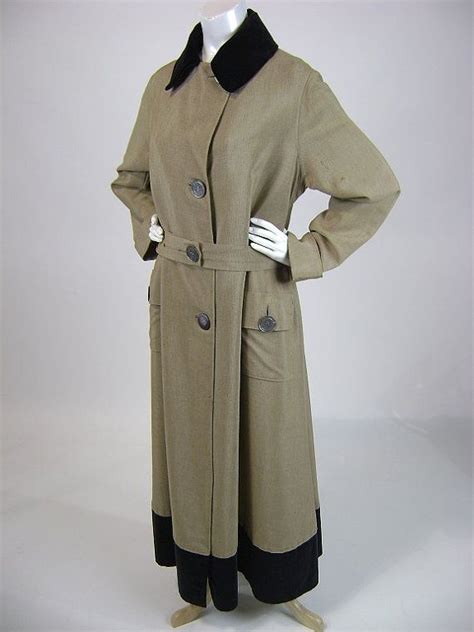 1900s trench coat